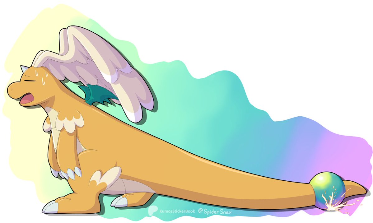 SpiderSnax's tweet image. So...  Mega Dragonite...