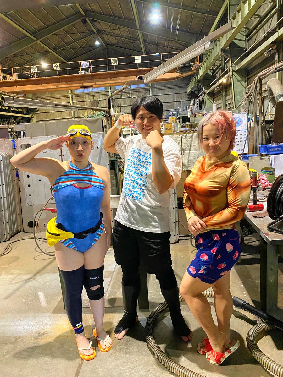 sasa_2AW's tweet image. #水泳華麗プロレス2025
ありがとうございました🥺🫶🏻💗 ̖́-
趣向を変えてみた笹村は
本日マッチョでした💪
濡れたらくるくるになる髪の毛も
かわいいでしょう???
次の水泳は出れないから最後の参戦だったけど、楽しかった😊!
というかちゃんと水着にしたらよかった👙笑
プールだいすき🏊♀️