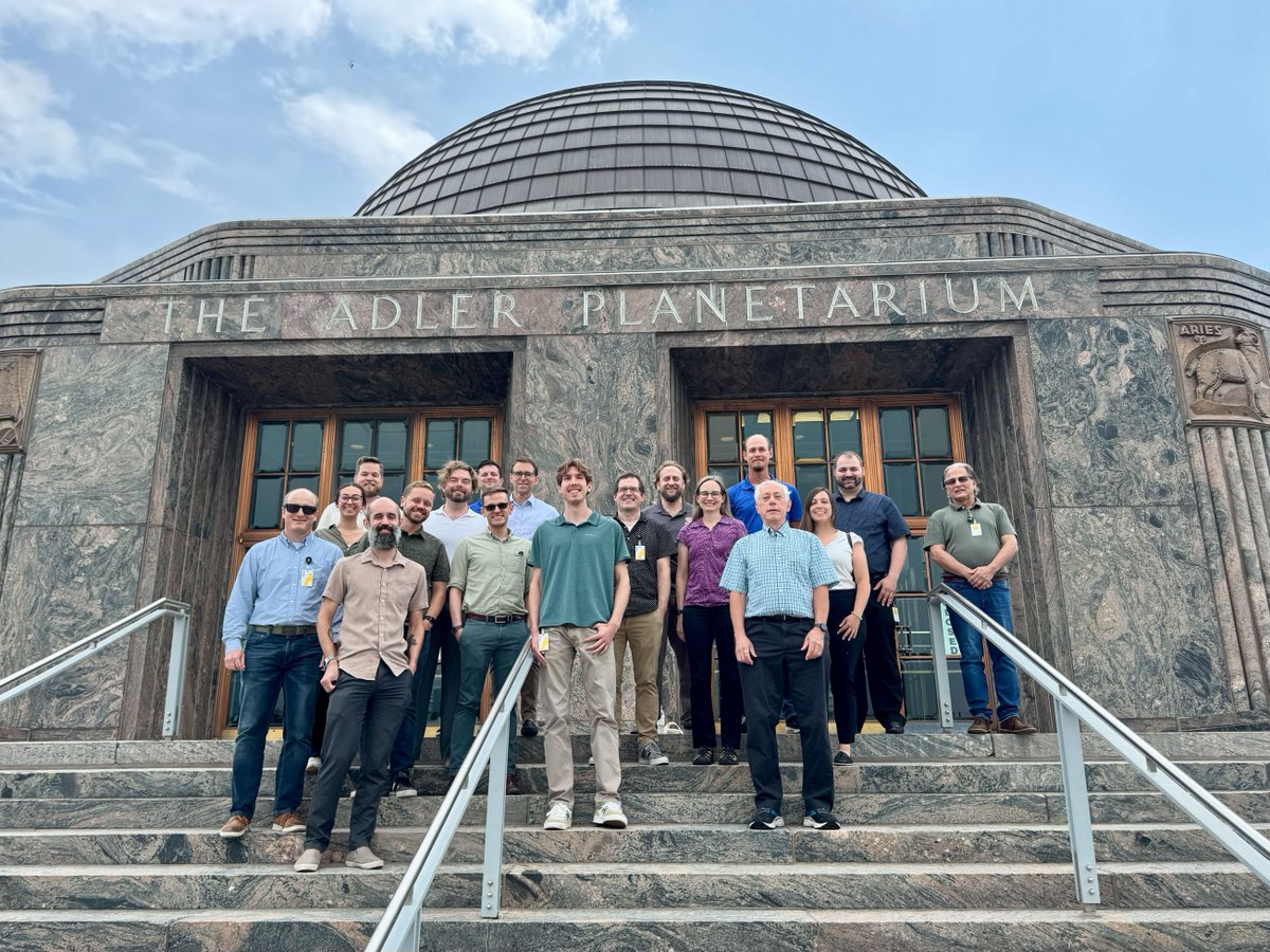 KinetXSNAFD's tweet image. 🔭 The OSIRIS-APEX team just met in Chicago at the Adler Planetarium!
🚀 After visiting the Field Museum&apos;s meteorite collection, we&apos;re ready to navigate towards Apophis for its close approach in 2029. Exciting times ahead! 🌌  

kinetx.com

#KinetX #SpaceNavigation