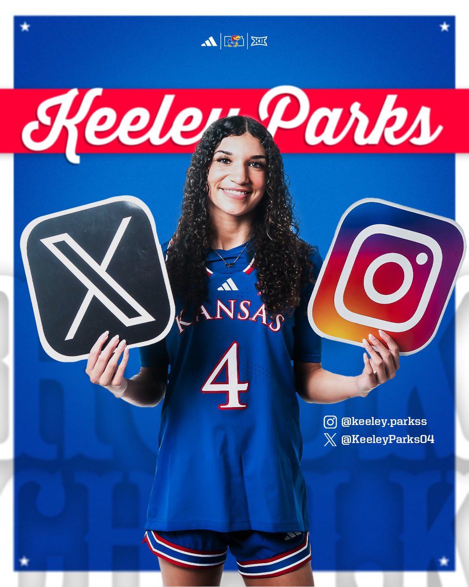 KUWBball's tweet image. Follow 📲 @KeeleyParks04 now 🫶