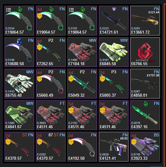 CorbZcs's tweet image. As well as buying skeens I trade 'em too!!!
Couple deals from today⬇️
Got all sorts of skins at the minute - can do straight trades, a mix of cash, skins and whatever else🤝
DMs are open📩