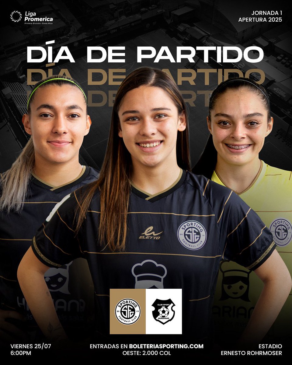 ¡Hoy volvemos a jugar en nuestra Casa, hoy juega Sporting! 🤍🖤, vamos por ese gane Albinegro ✅⚽

🎟️ Conseguí tus entradas aquí📲👀: boleteriasporting.com/ordertickets.a…

#somossporting #somospuravida