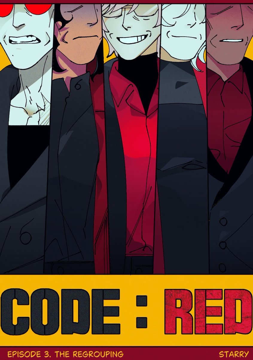 starryCosmos000's tweet image. CODE : RED Episode 3. The Regrouping has been uploaded to Tapas.
TAPAS: tapas.io/series/CODE_RE…
EP. 3 The Regrouping: tapas.io/episode/3603936
#tapas #webtoon #comics #action #actioncomics #spy #spyseries #codered #code_red #webtoon