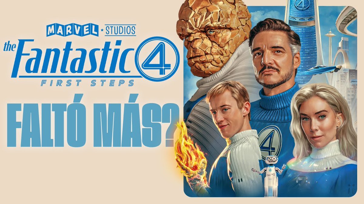 Lbaini's tweet image. MUCHOS NERVIOS mostrando este nuevo formato, pero acá está.
Con @miccajpg y @ginxtonix nos vamos a empezar a juntar a charlar sobre películas y series que vemos y este piloto es sobre #CuatroFantasticos.
Pasen y chusmeen:
youtube.com/watch?v=GQpB8D…