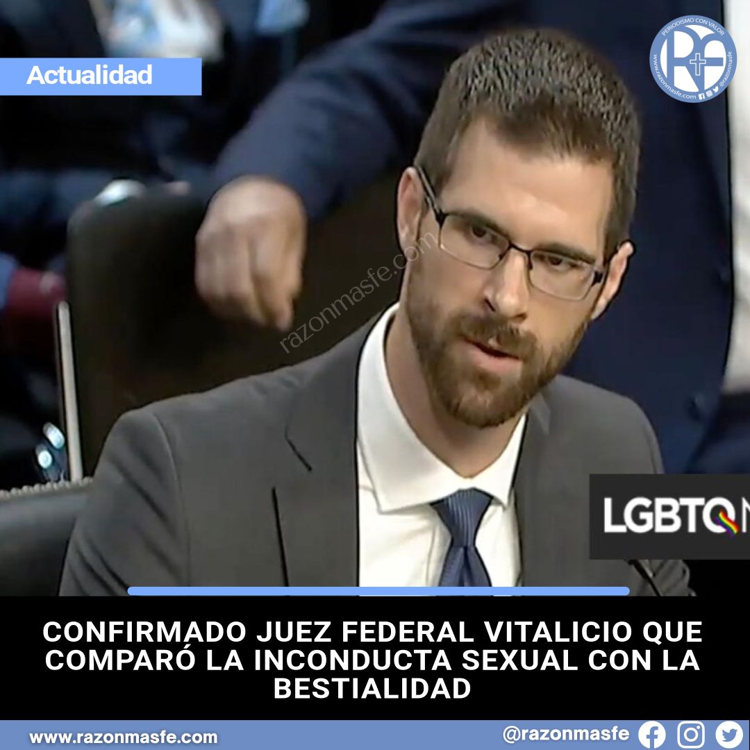 razonmasfe's tweet image. 📰El Senado de EE.UU. confirma a Joshua Divine como juez vitalicio para los Distritos Este y Oeste de Missouri, generando controversia entre grupos progresistas.
➕ info: razonmasfe.com/confirmado-jue…