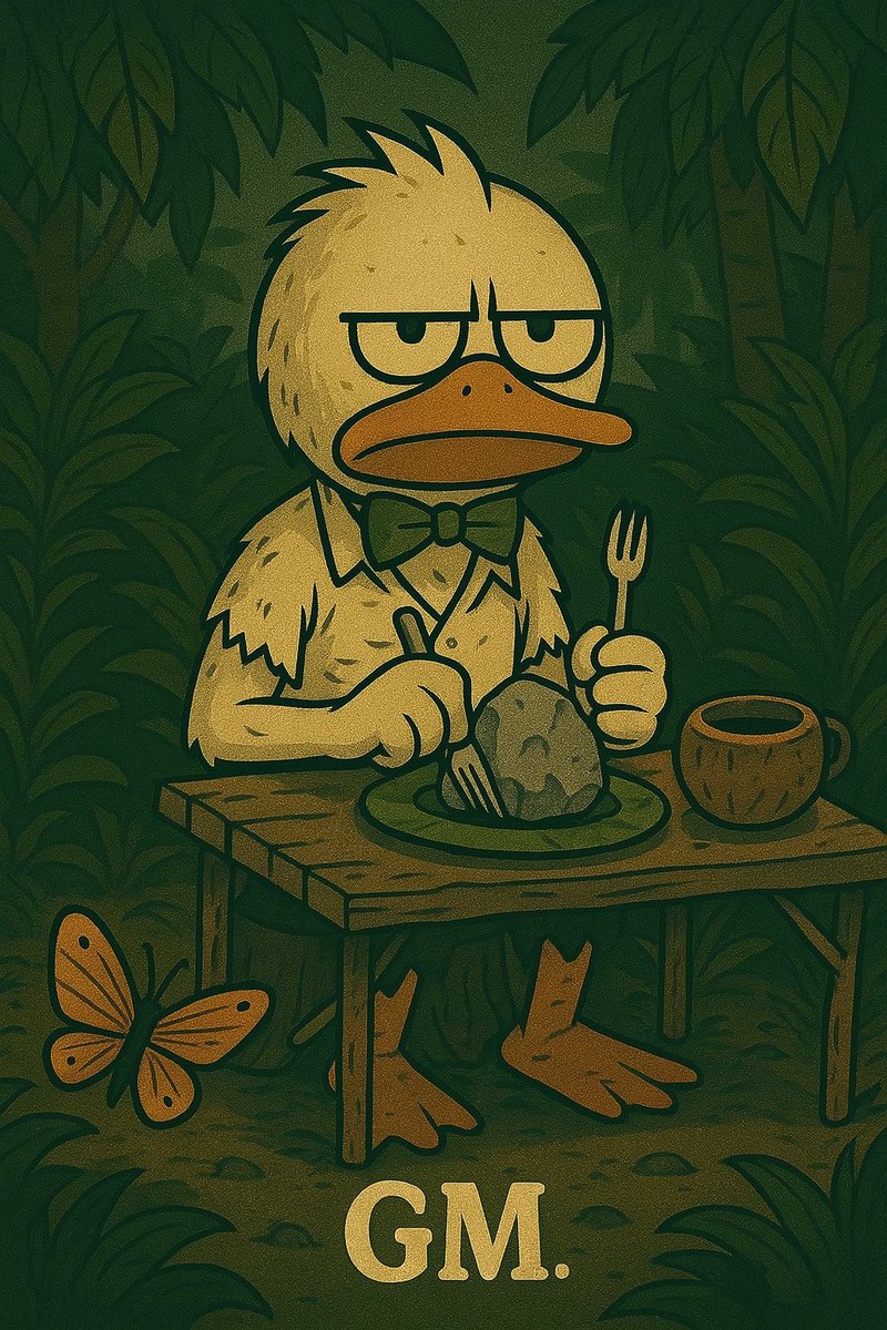 runwithgugo's tweet image. GM from the middle of nowhere.
No wi-fi.
No hope.
696,000 $GUGO in the pot.
Carl’s meditating.
Flopsalot is levitating.
GUGO? Still running—in circles.