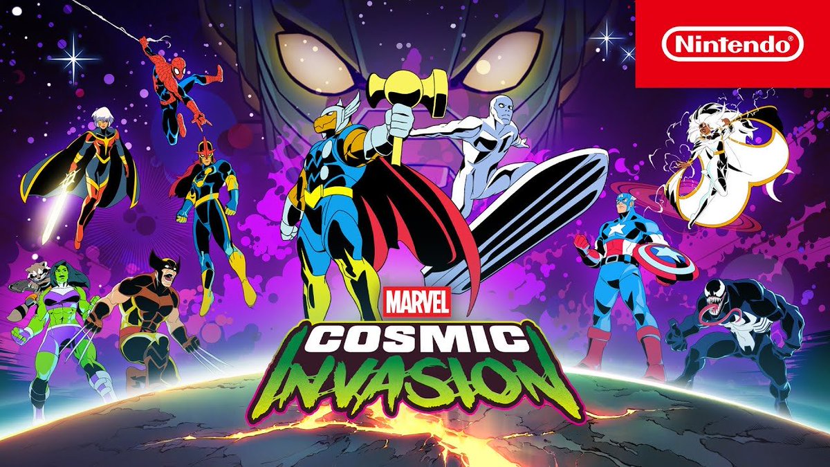 NINtheorist's tweet image. Marvel Cosmic Invasion | Tráiler de revelación de Beta Ray Bill y Silver Surfer - Nintendo Switch.
youtu.be/vKVjji3qy5o