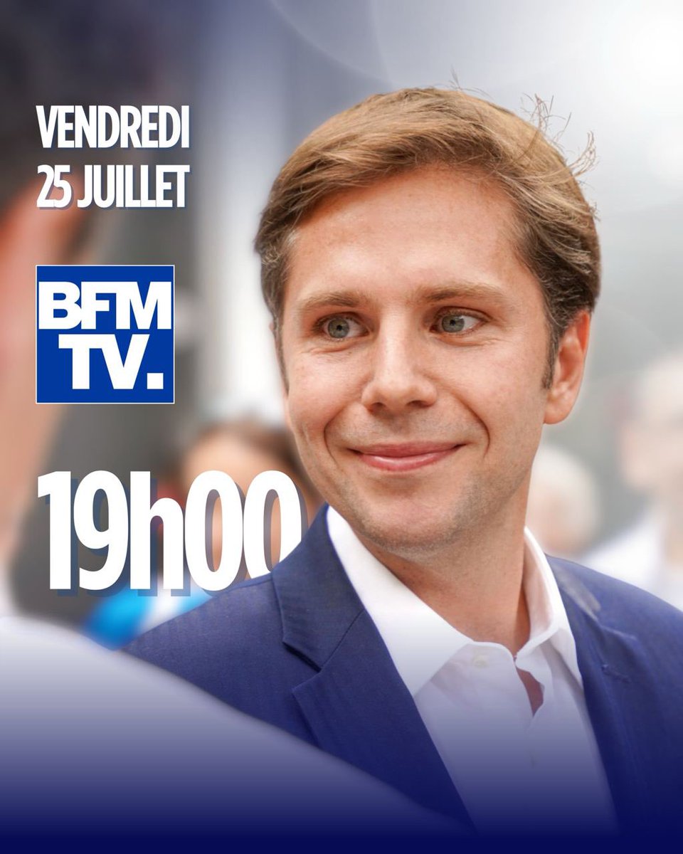 PA_Anglade's tweet image. 🔴 RDV à 19h sur @BFMTV !