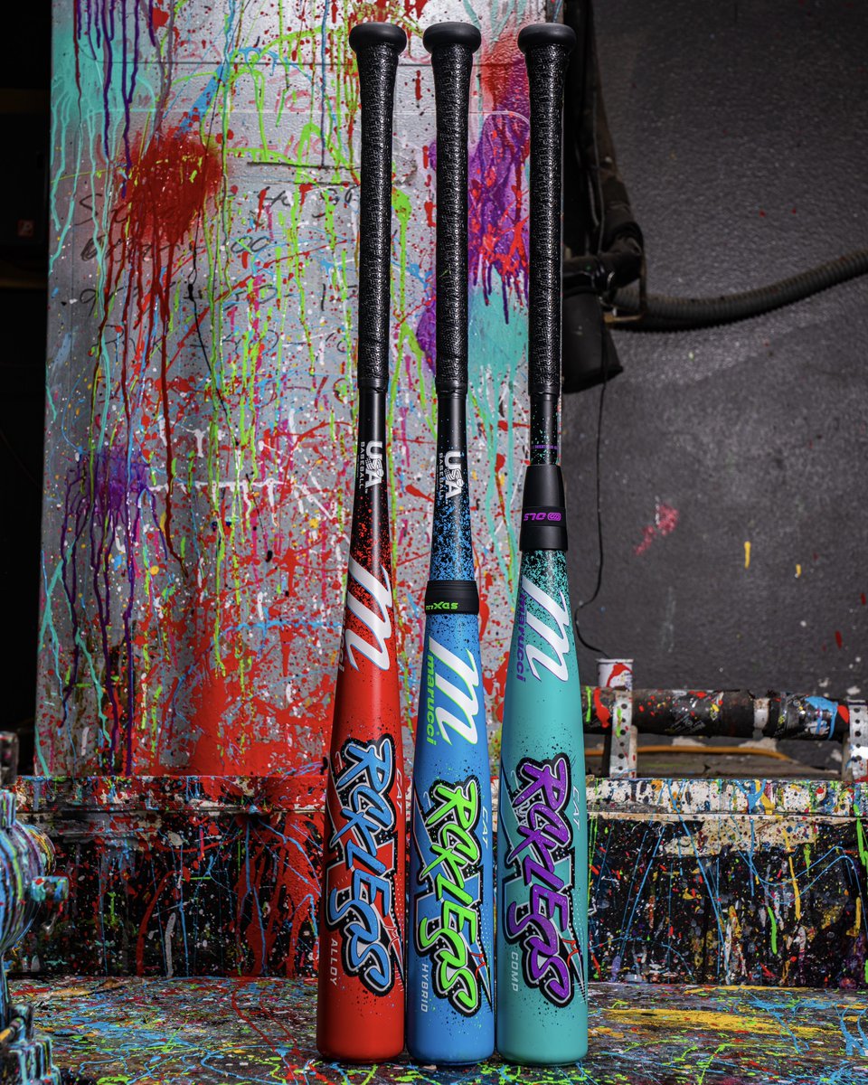 MarucciSports's tweet image. Play Bold. Swing RCKLESS.