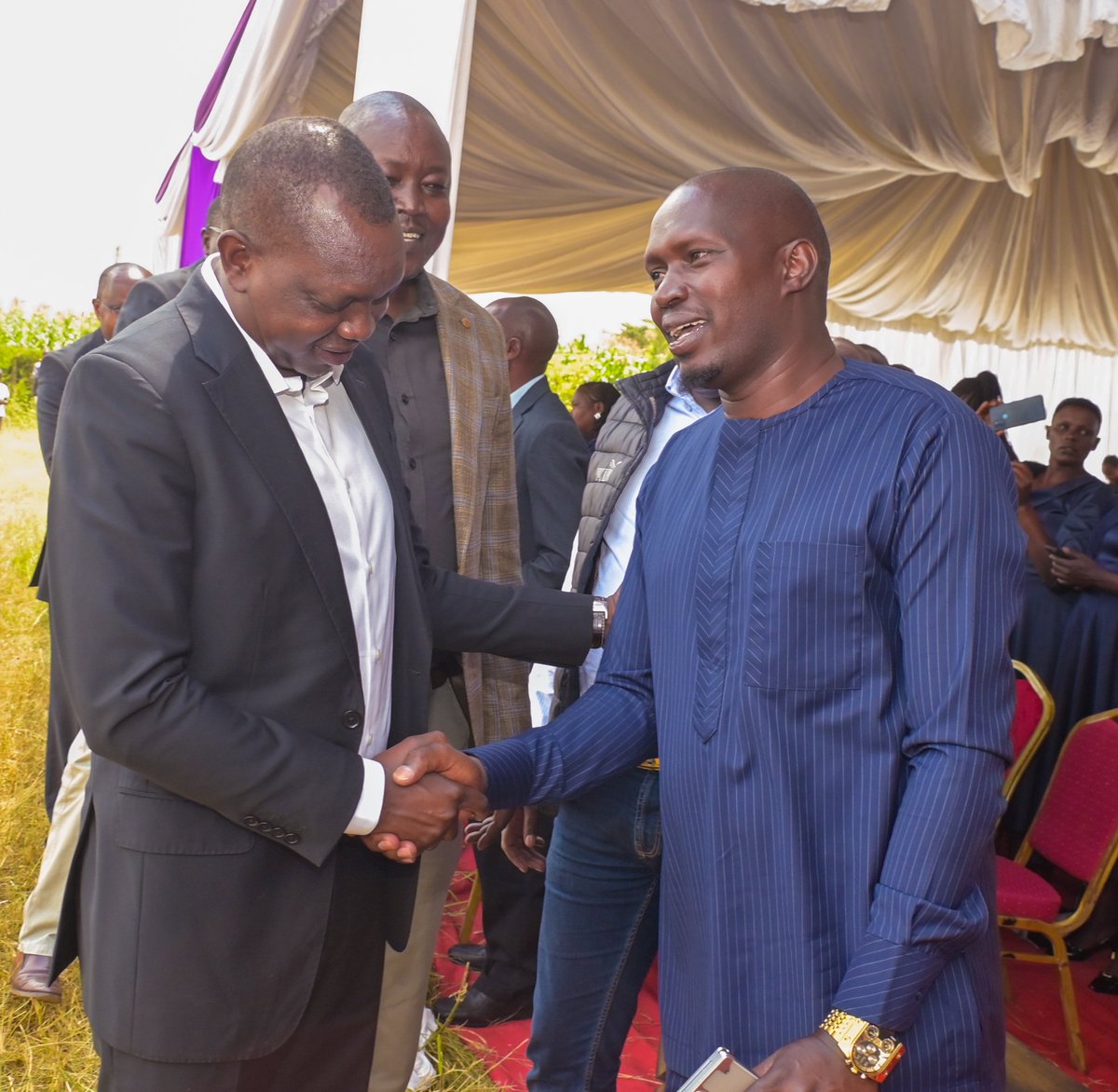 HonOscarSudi's tweet image. I attended the burial of Richard Kiprotich Kirorei, brother to my good friend Isaack Tallam (Sonko wa Eldoret), at Cheukta village in Soy Constituency, Uasin Gishu County. My condolences go out to the family during this difficult time.
I was joined by Hon. David Kiplagat (MP…