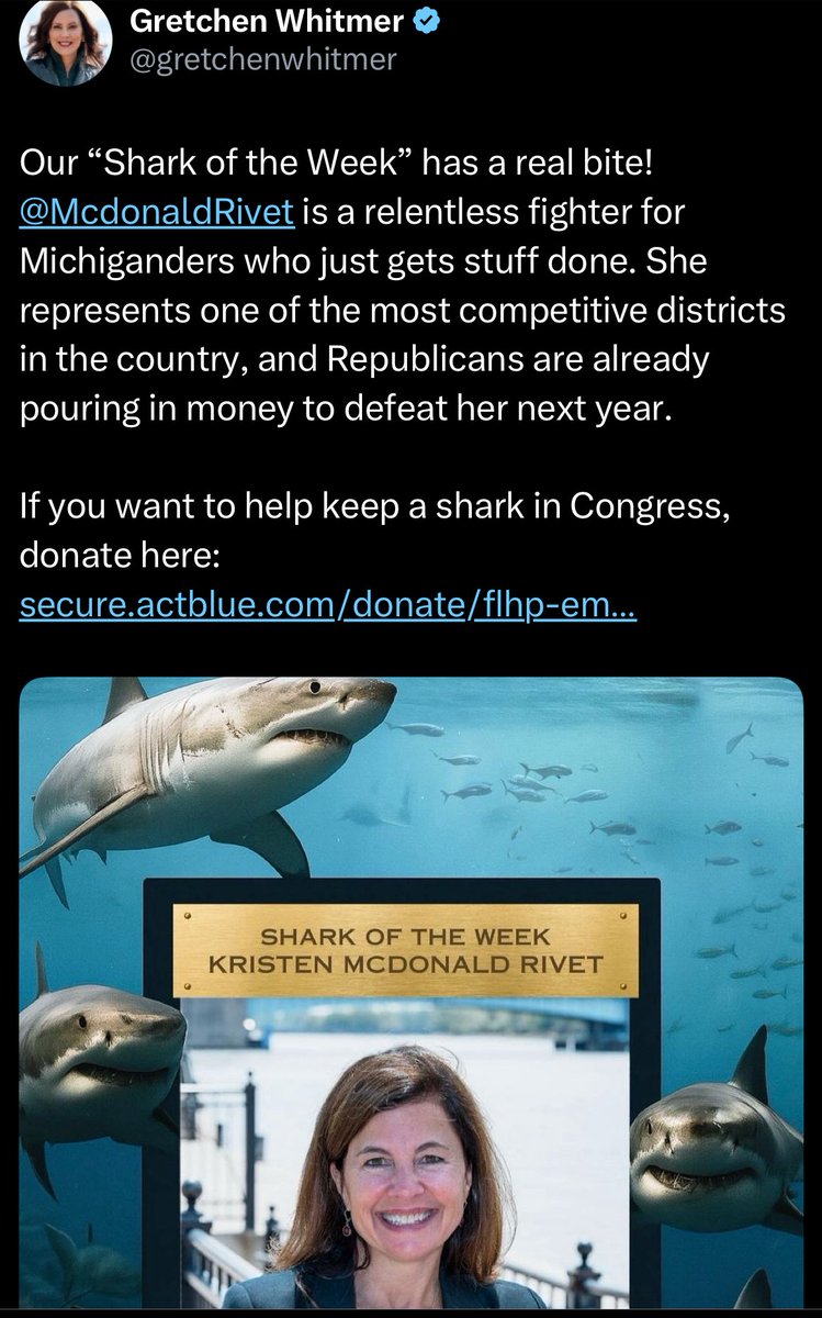 MichiganFreedomFund (@michiganfreedom) on Twitter photo Unbelievable!
While the 35th Senate District is vacant because Rep <a href="/repkmr/">Congresswoman Kristen McDonald Rivet</a> was elected to Congress, <a href="/GovWhitmer/">Governor Gretchen Whitmer</a> is too busy campaigning for her to call a special election to fill her seat. Unbelievable!
While the 35th Senate District is vacant because Rep <a href="/repkmr/">Congresswoman Kristen McDonald Rivet</a> was elected to Congress, <a href="/GovWhitmer/">Governor Gretchen Whitmer</a> is too busy campaigning for her to call a special election to fill her seat.