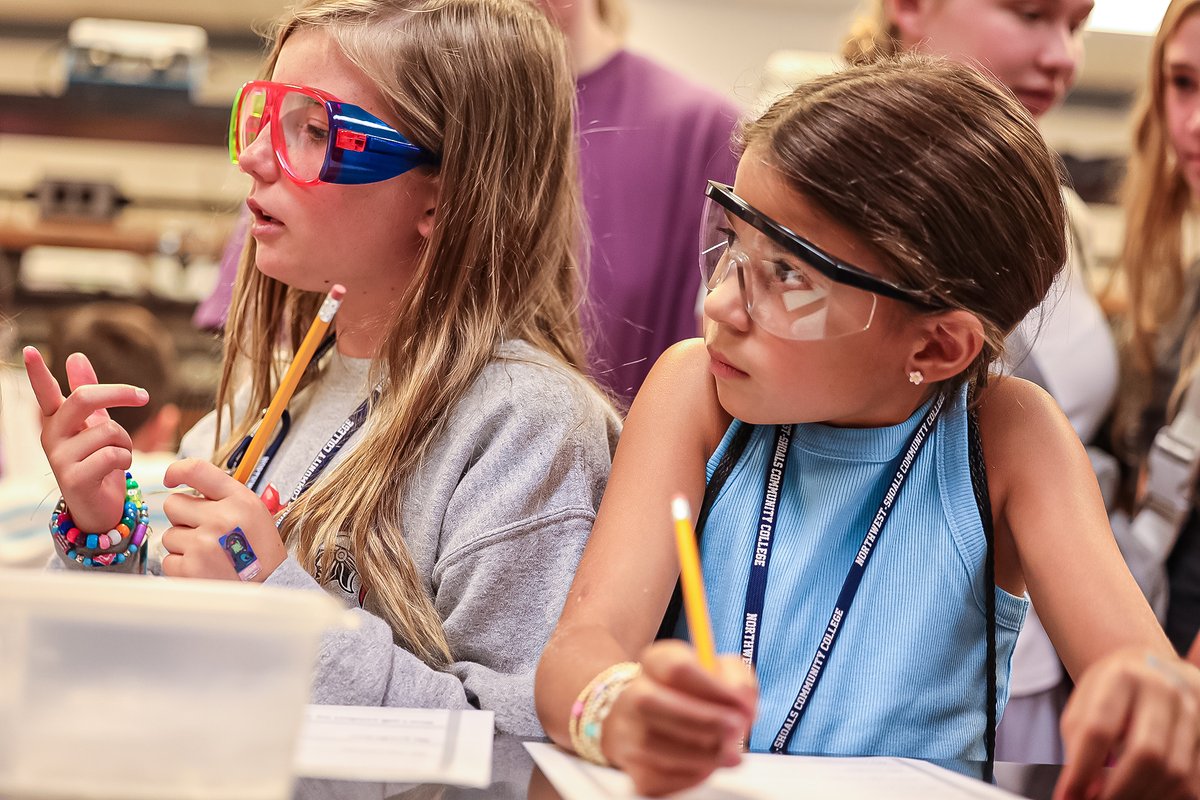 NWSCC's tweet image. KiC PHOTOS📷⬇️We had a great week with our future Patriots during the 2025 Kids in College at NWSCC. #nwscc #kidsincollege @ACCS_Education