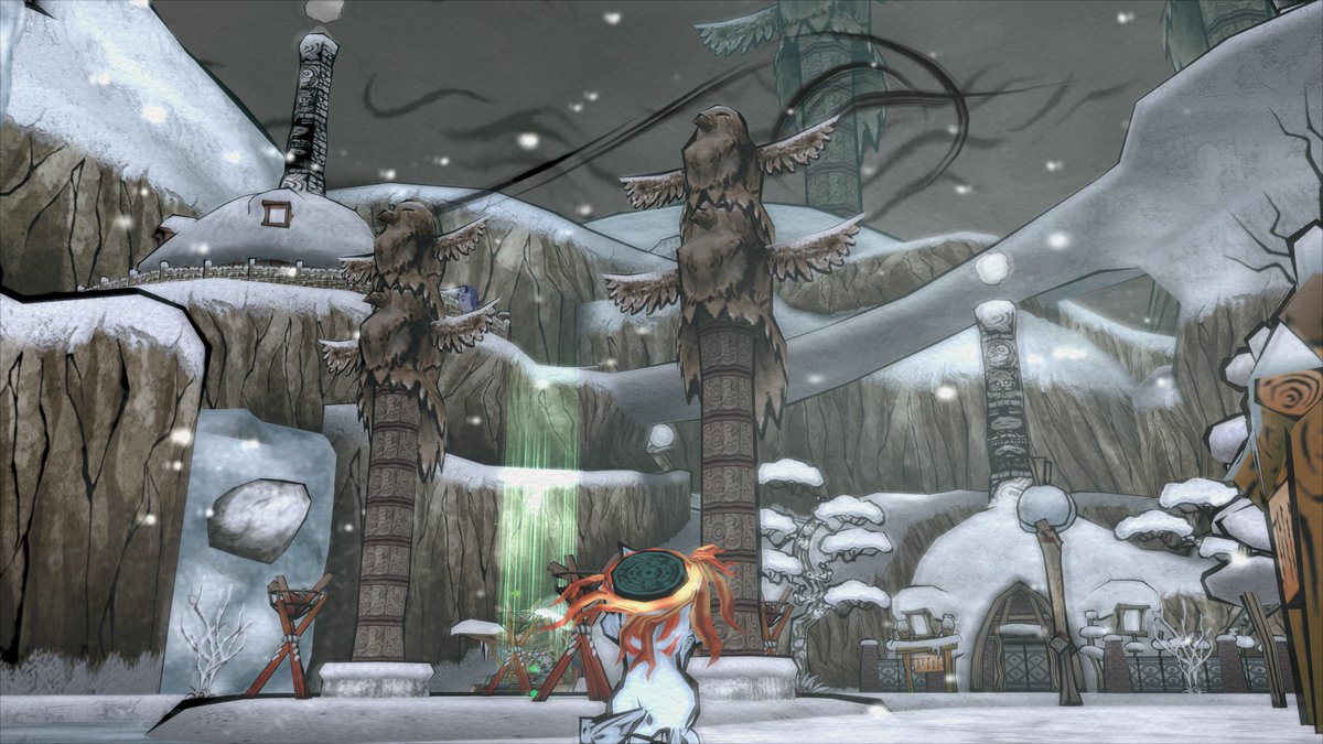 Why not get some solace from the summer heat by visiting Wep'keer?

Just be careful not to freeze instead...

#Okami