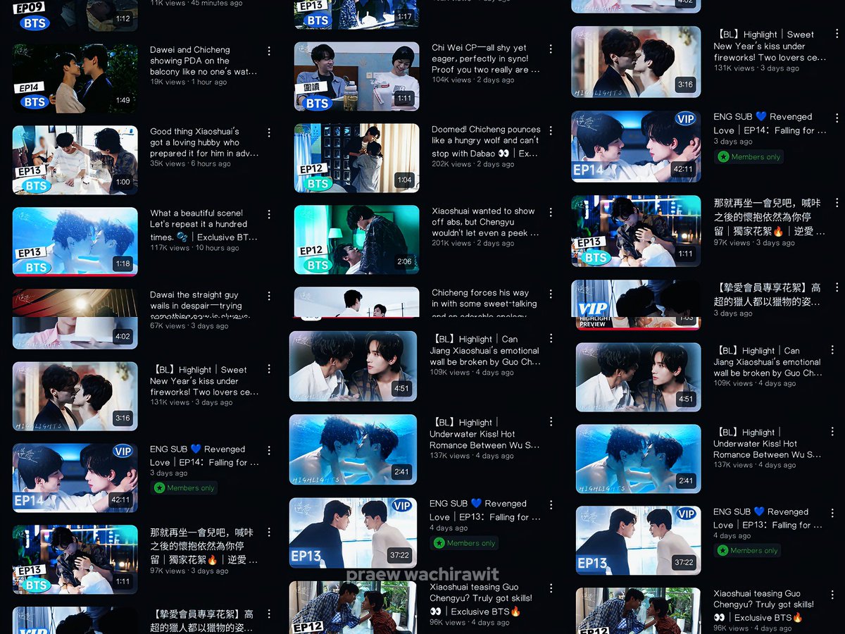 k_preawlee's tweet image. After watching the behind-the-scenes of Revenged Love, I finally understand why the director chose to film the series from the end to the beginning.
#RevengedLove #逆愛