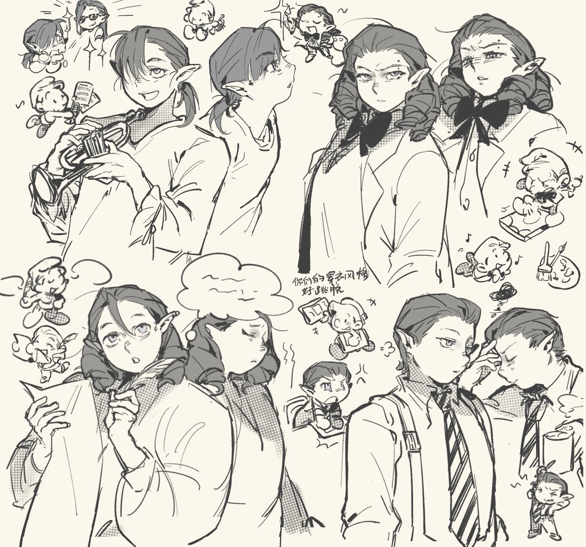 manmengde's tweet image. 改了一下我重新发 #TheSmurfs