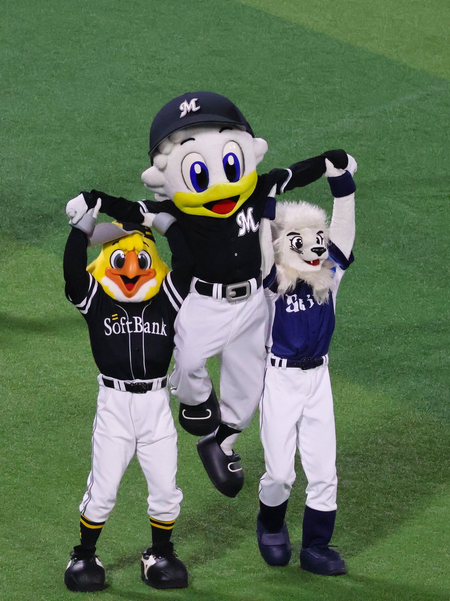 __o01843's tweet image. マスコットコラボがオールスターの醍醐味