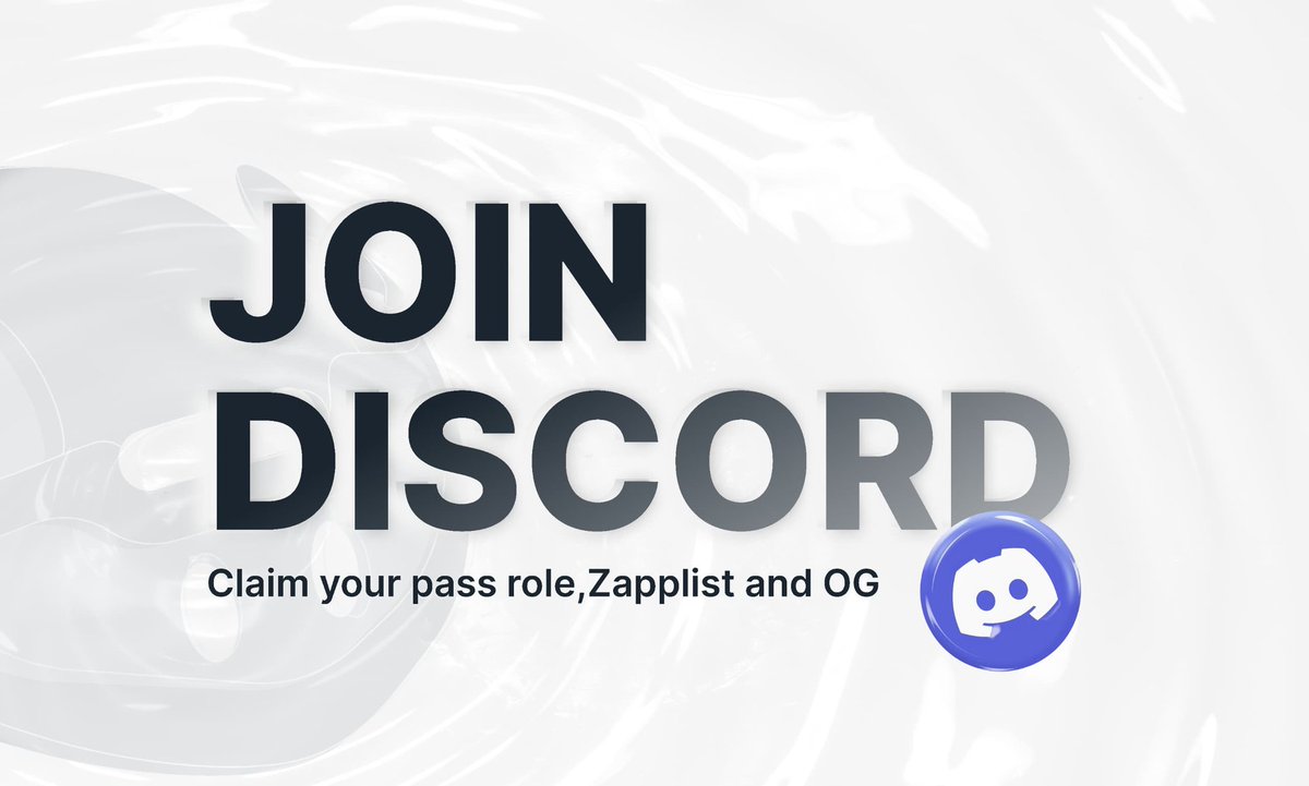 This is a special announcement to everyone who won a Zapp Pass, OG and Zapplist from us or from any collaboration.

Kindly join our discord server to claim your roles with proof. If you don't do this before the submission closes, your spot will be void.
 
We have some OG spots