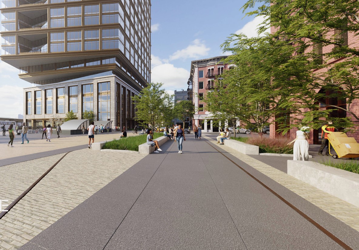 Hoboken OEM (@hobokenoem) on Twitter photo ℹ️Hudson Place, east of River St., in <a href="/CityofHoboken/">City of Hoboken</a> will close Monday for a project to revitalize the area around the terminal.
🖼️See 360-degree renderings of what's to come here: hobokenconnectnj.com
🔗Learn more about the project/closures here: local.nixle.com/alert/11756877/ ℹ️Hudson Place, east of River St., in <a href="/CityofHoboken/">City of Hoboken</a> will close Monday for a project to revitalize the area around the terminal.
🖼️See 360-degree renderings of what's to come here: hobokenconnectnj.com
🔗Learn more about the project/closures here: local.nixle.com/alert/11756877/