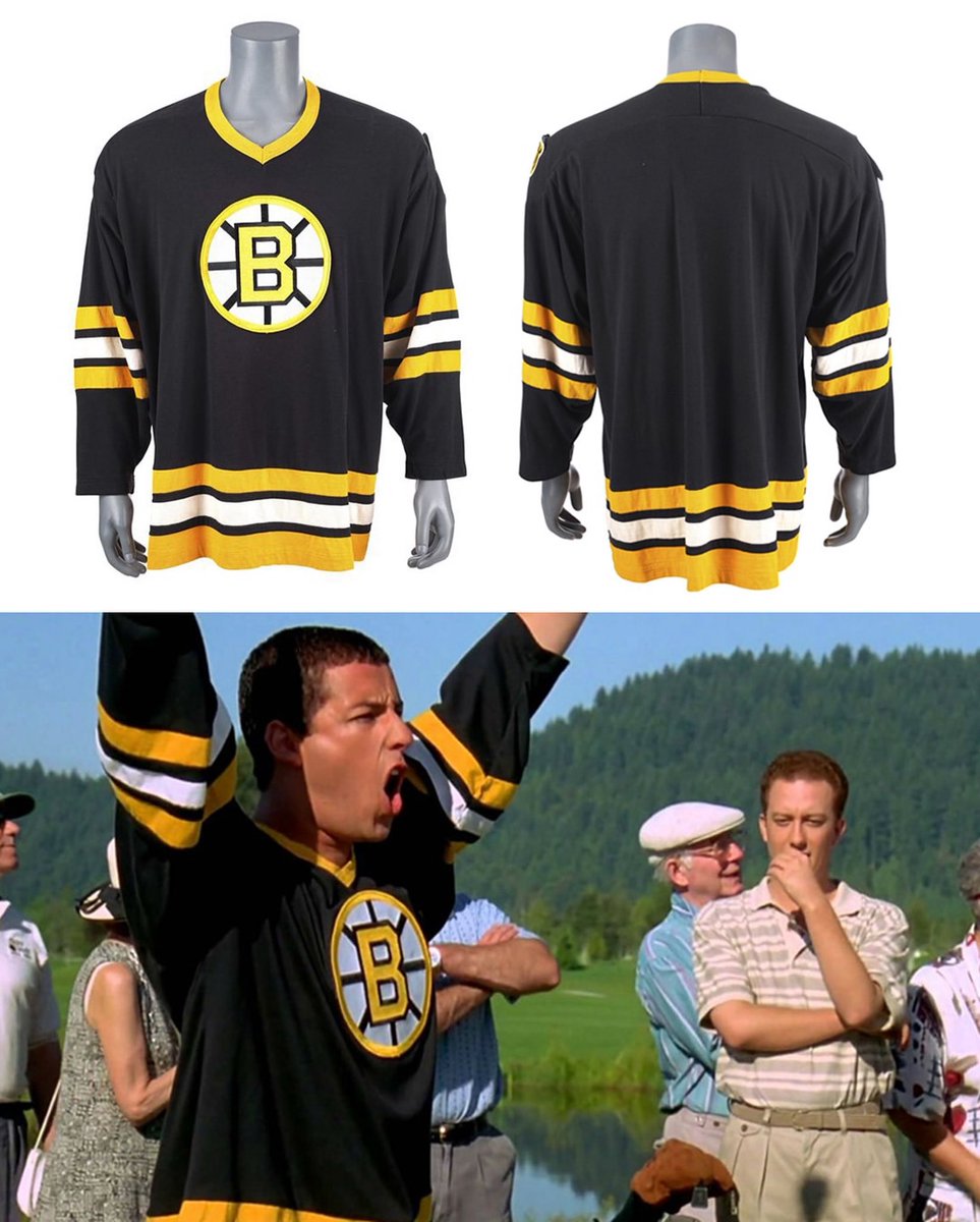 FanaticsCollect's tweet image. The Happy Gilmore screen-matched Bruins jersey sold for $40,000. One of the most iconic sports-movie jerseys ever sold. 🙌