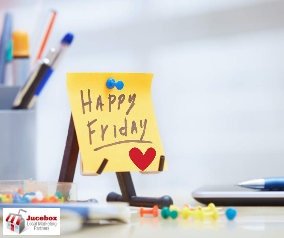 JuceboxMarketin's tweet photo. When your coworker leaves you a love note...Happy Friday. #happyfriday #itstheweekend #tgif https://t.co/hUt5EwNqES