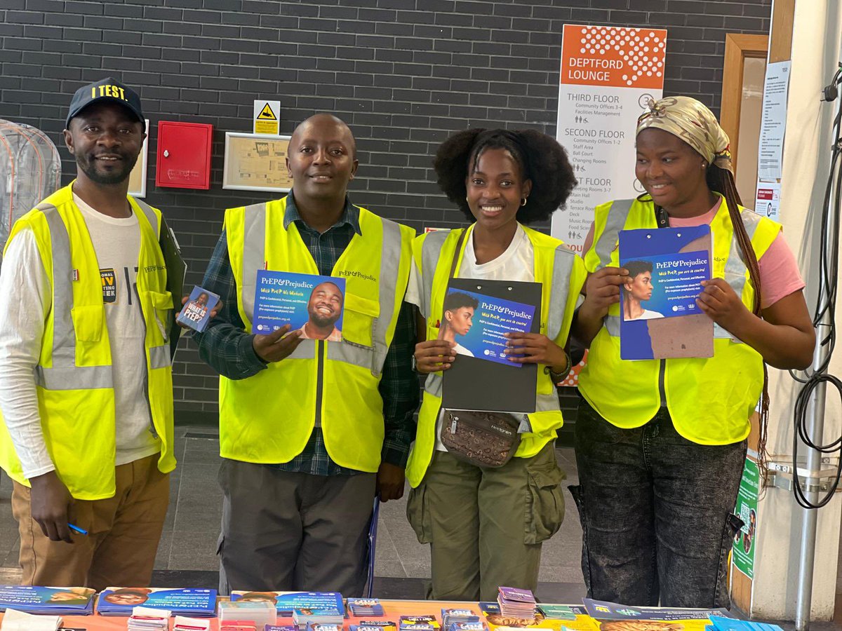 PrEP and Prejudice (@prepnprejudice) on Twitter photo Today our #PrEP champions are at Deptford Lounge, 9 Giffin St, London SE8 4RJ for an outreach offering Sexual Health Information, PrEP referrals, free condoms, HIV self testing kits and contraception information. #sexualhealth #PrEP #HIV @lewishamcouncil <a href="/lewishamlocal/">Lewisham Local</a> Today our #PrEP champions are at Deptford Lounge, 9 Giffin St, London SE8 4RJ for an outreach offering Sexual Health Information, PrEP referrals, free condoms, HIV self testing kits and contraception information. #sexualhealth #PrEP #HIV @lewishamcouncil <a href="/lewishamlocal/">Lewisham Local</a>