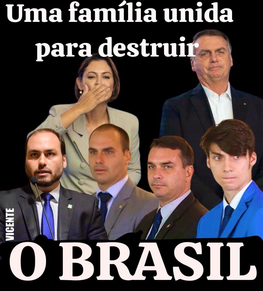 Tudo isso é culpa dessa família maldita! 

SEM ANISTIA 

EDUARDO BOLSONARO TERRORISTA