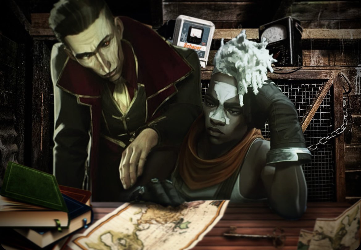 THEBOYSAVIORR's tweet image. Iโm being forced to do an Escape Room with Silco so we can โbondโ
I just wanna get this over withโฆ