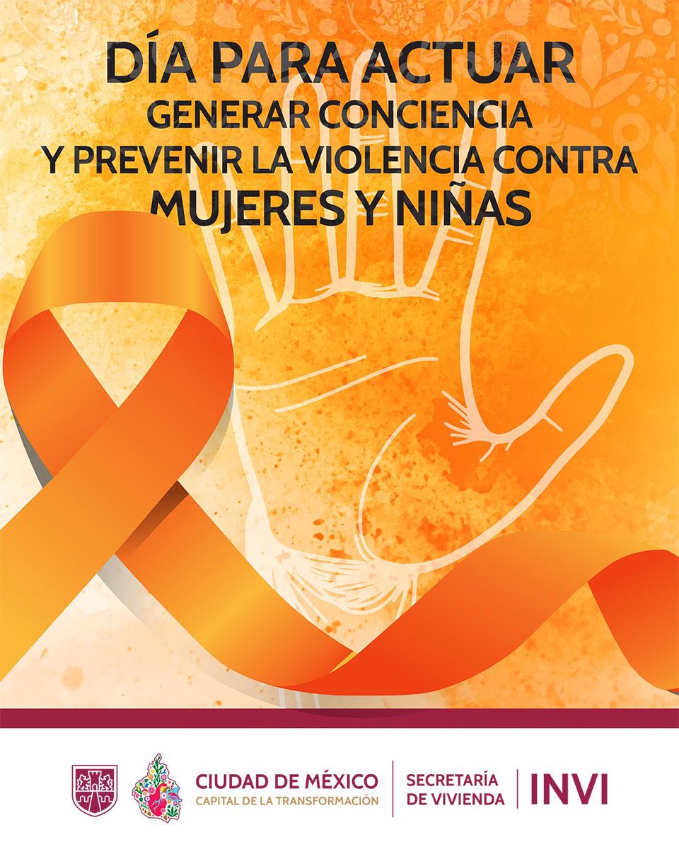 Secretaría de Vivienda de la Ciudad de México (@vivienda_cdmx) on Twitter photo #25 #DíaNaranja 🧡
En el <a href="/GobCDMX/">Gobierno de la Ciudad de México</a> trabajamos todos los días contra todo tipo de violencia hacia mujeres y niñas.
Si necesitas ayuda, #NoEstásSola marca línea SOS a mujeres 📱☎️ *765
#CapitalDeLaTransformación #25 #DíaNaranja 🧡
En el <a href="/GobCDMX/">Gobierno de la Ciudad de México</a> trabajamos todos los días contra todo tipo de violencia hacia mujeres y niñas.
Si necesitas ayuda, #NoEstásSola marca línea SOS a mujeres 📱☎️ *765
#CapitalDeLaTransformación