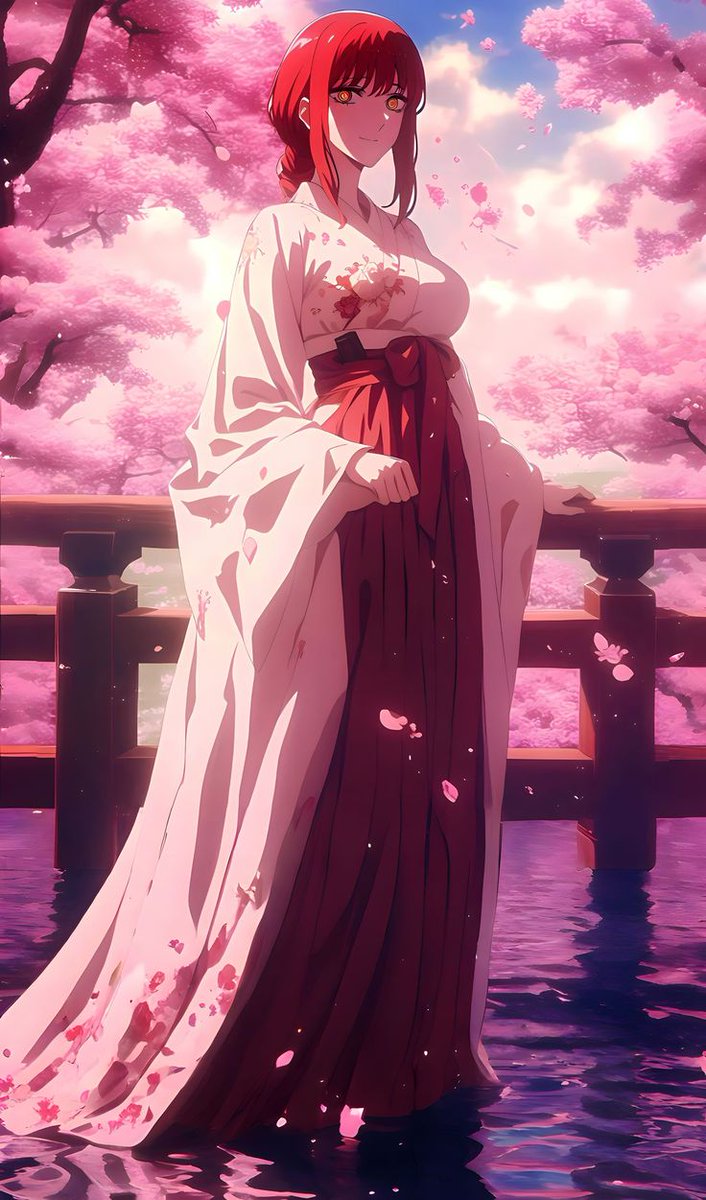 AnimeUniX324's tweet image. Graceful beauty under cherry blossoms | Chainsaw Man
Makima 🌸✨
#ChainsawMan #Makima #AnimeAesthetic