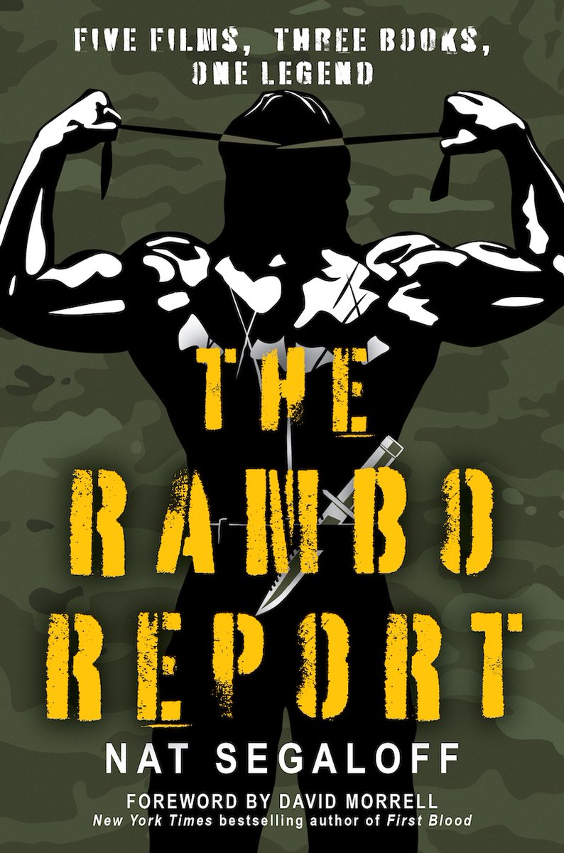 _DavidMorrell's tweet image. The road to making FIRST BLOOD was rocky. Numerous directors & actors signed on, then off, and snowstorms delayed shooting for months. In THE RAMBO REPORT, author Nat Segaloff devotes a fascinating chapter to the making of the film based on my debut novel that introduced Rambo.