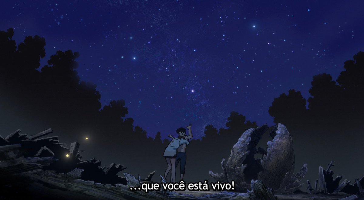 Inacreditável como DAN DAN DAN pode te levar do risadeira pra krl pro choro em um episódio de anime ...

Que coisa magnifica!