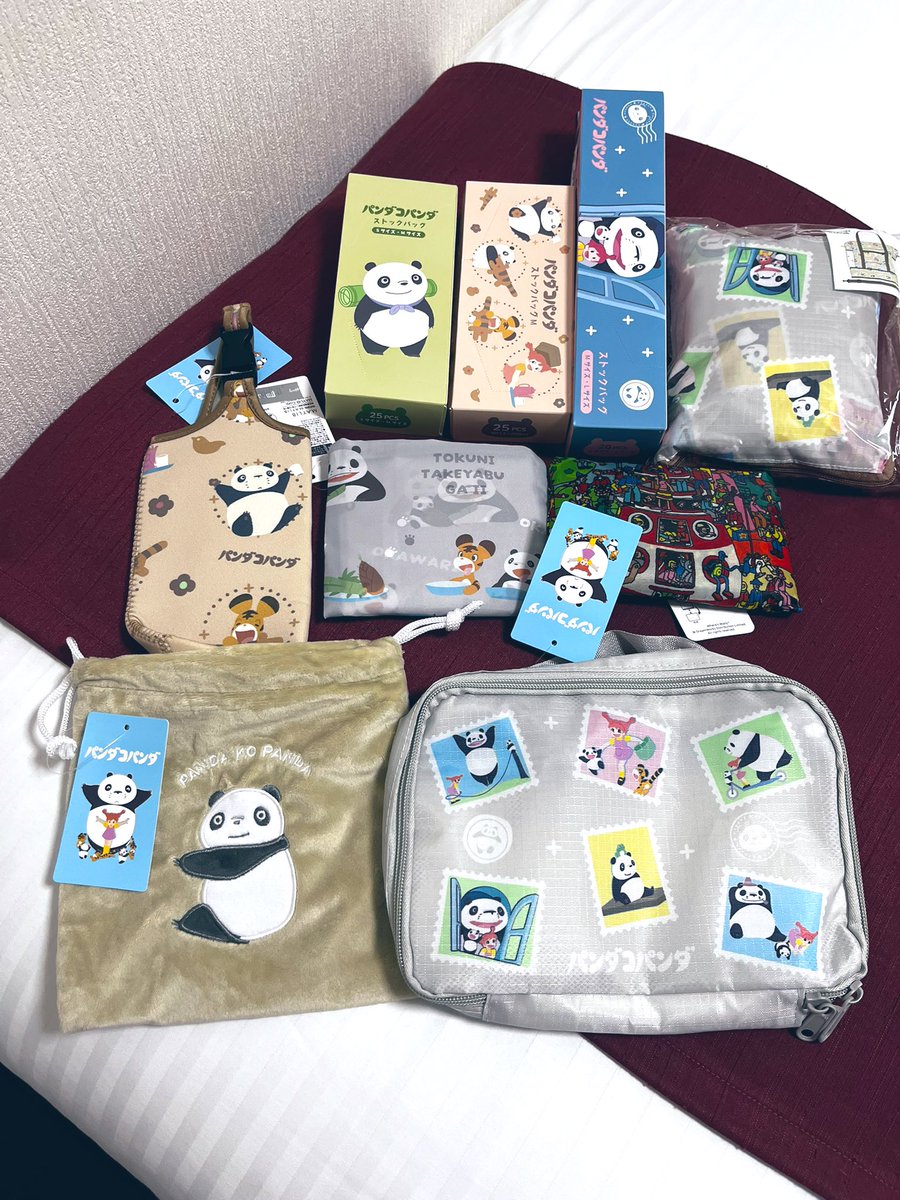 tottohoshi108's tweet image. 今日1番お金使ったのはパンダコパンダ展ではなくillusie300でした🐼