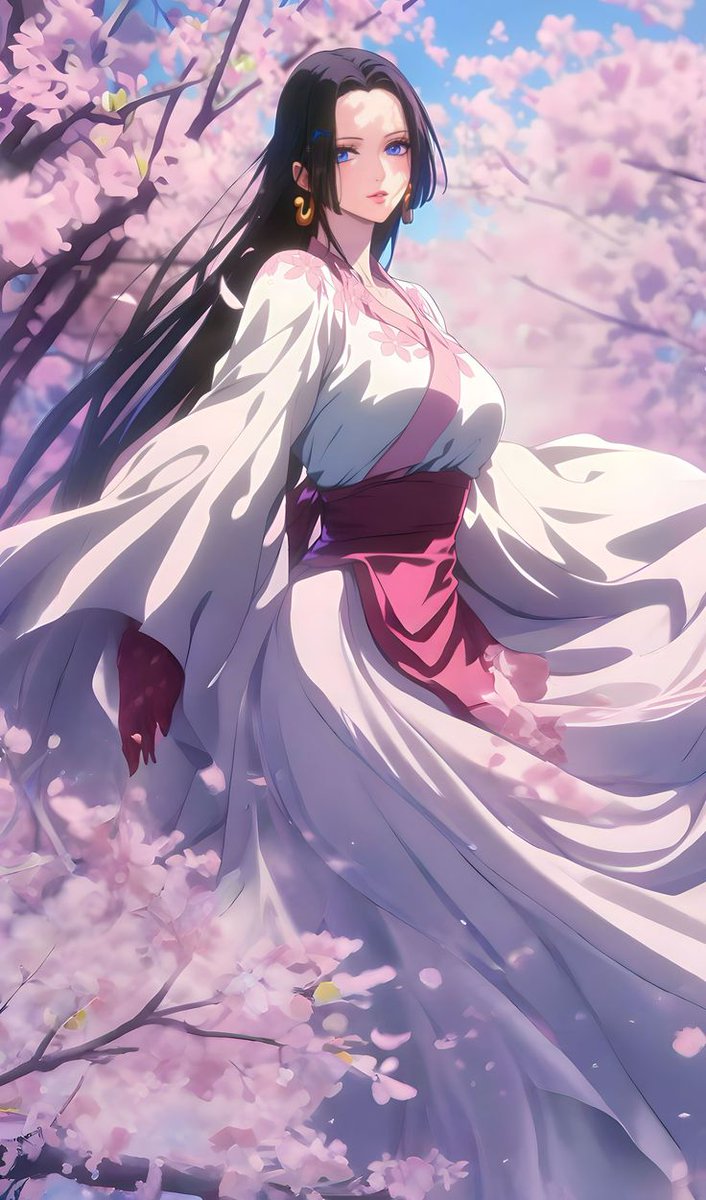AnimeUniX324's tweet image. Elegance blooming among cherry blossoms | One Piece
Boa Hancock 🌸💖
#OnePiece #BoaHancock #AnimeBeauty