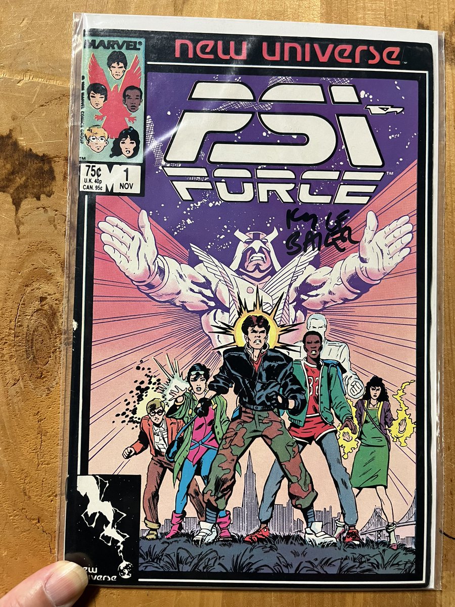 StipplingV's tweet image. Signed Comics
Day 206 of 365

Psi Force 1

Kyle Baker