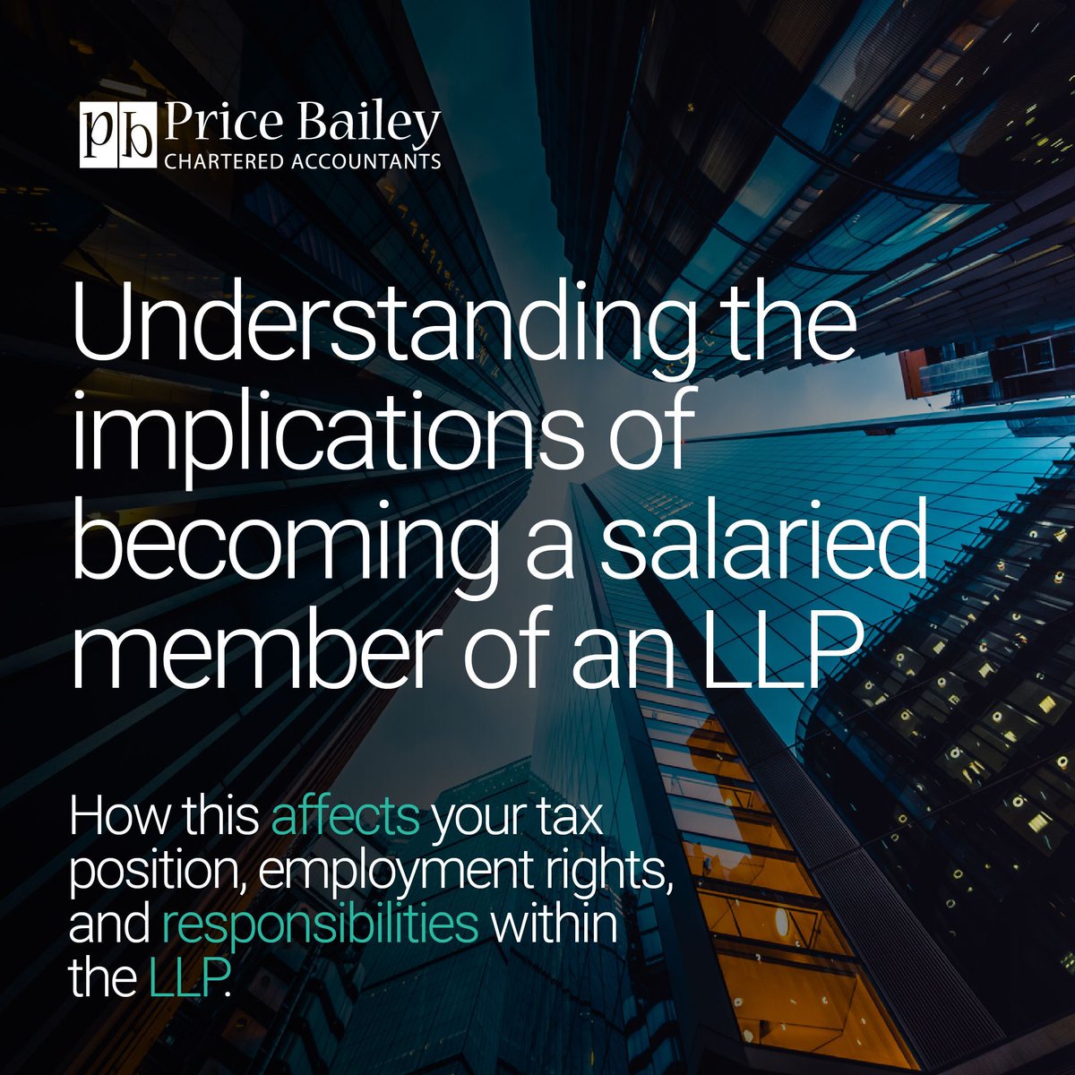 Do you understand the implications of becoming a salaried member of an LLP?❓ 

To become a salaried member of a Limited Liability Partnership (LLP) is an excellent achievement, but it is also important to understand the implications of this change, how it affects your tax
