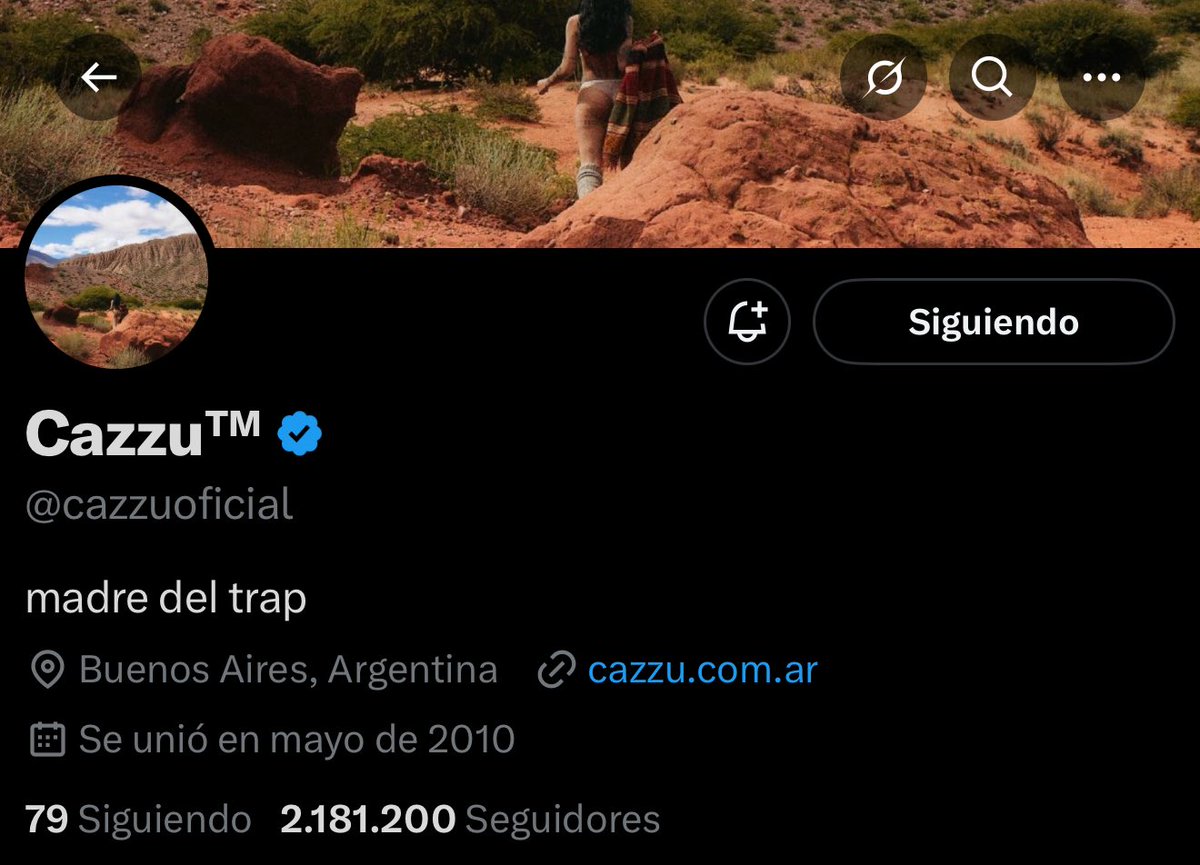 camilaestraviz's tweet image. Cazzu actualizó su biografía. "Madre del trap"

Fin.