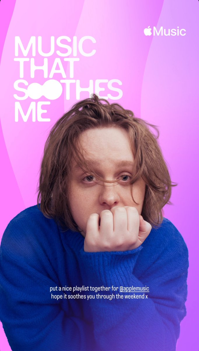CapaldiNews's tweet image. Lewis Capaldi via Instagram Stories: ‘put a nice playlist together for @AppleMusic hope it soothes you through the weekend x’
Listen here: music.apple.com/gb/playlist/le…