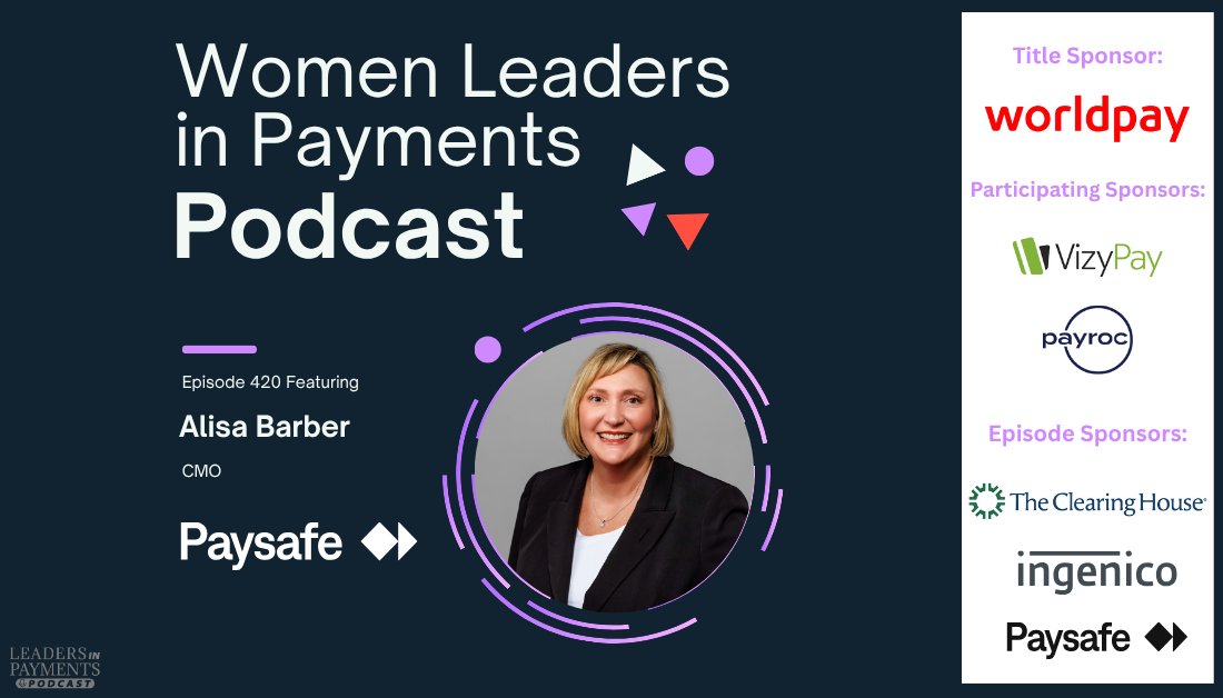 Alisa Barber’s take on leadership? Provide direction, listen deeply, and adapt fast. At Paysafe, she’s proving that empathy and innovation go hand in hand. 

Listen anywhere you get your podcasts.