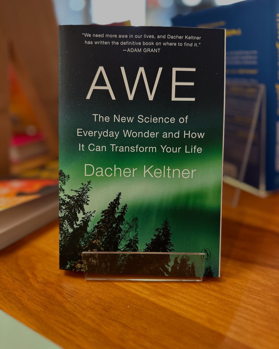 Weekend read: Awe: The New Science of Everyday Wonder by Dacher Keltner.

A powerful guide to reconnecting with what makes us human.