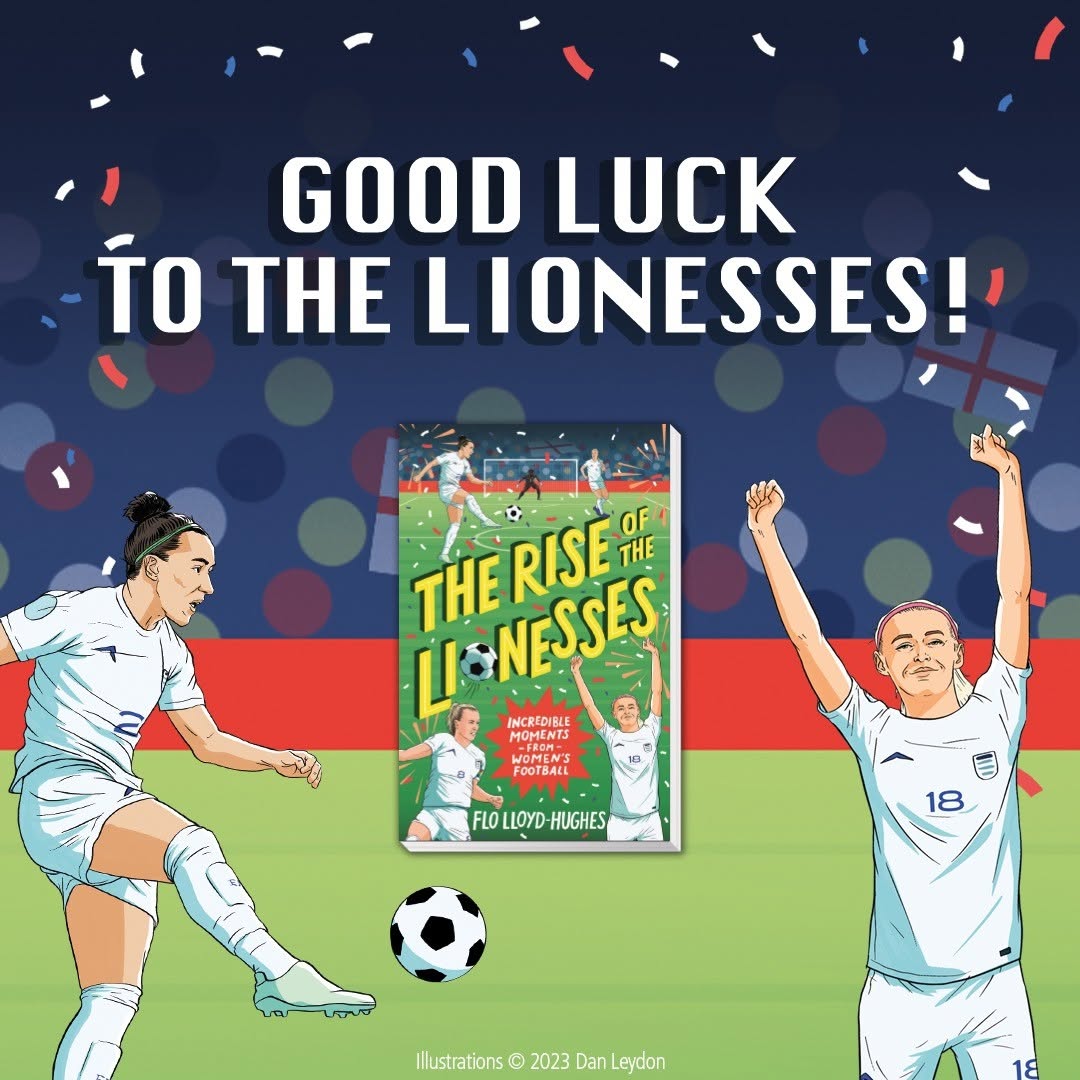 WalkerBooksUK's tweet image. Congratulations to the @Lionesses for making it to the Euro finals, and best of luck! We’ll be cheering you on this weekend 🥳🏃♀️⚽
Discover more about the unstoppable rise of England's legendary women’s team in The Rise of the Lionesses by @FloydTweet!
walker.co.uk/9781529516746/…