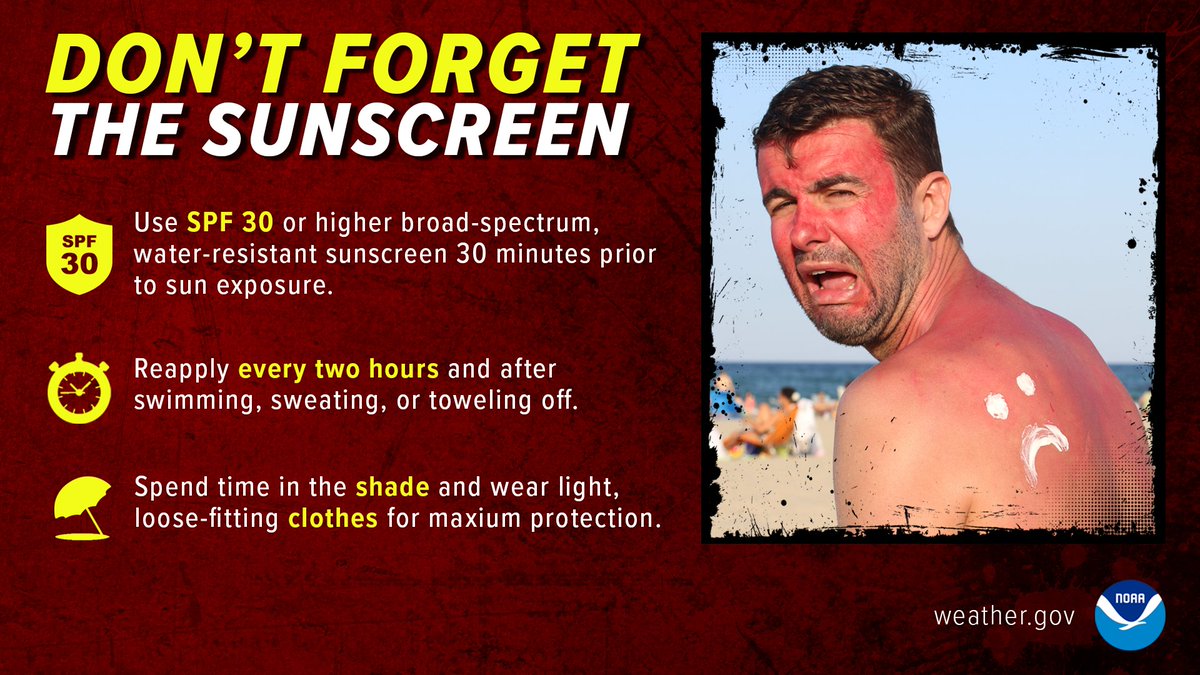 MEMPHISOEM's tweet image. Spending time in the sun? Apply sunscreen and avoid heat-related illness: weather.gov/safety/heat-il…