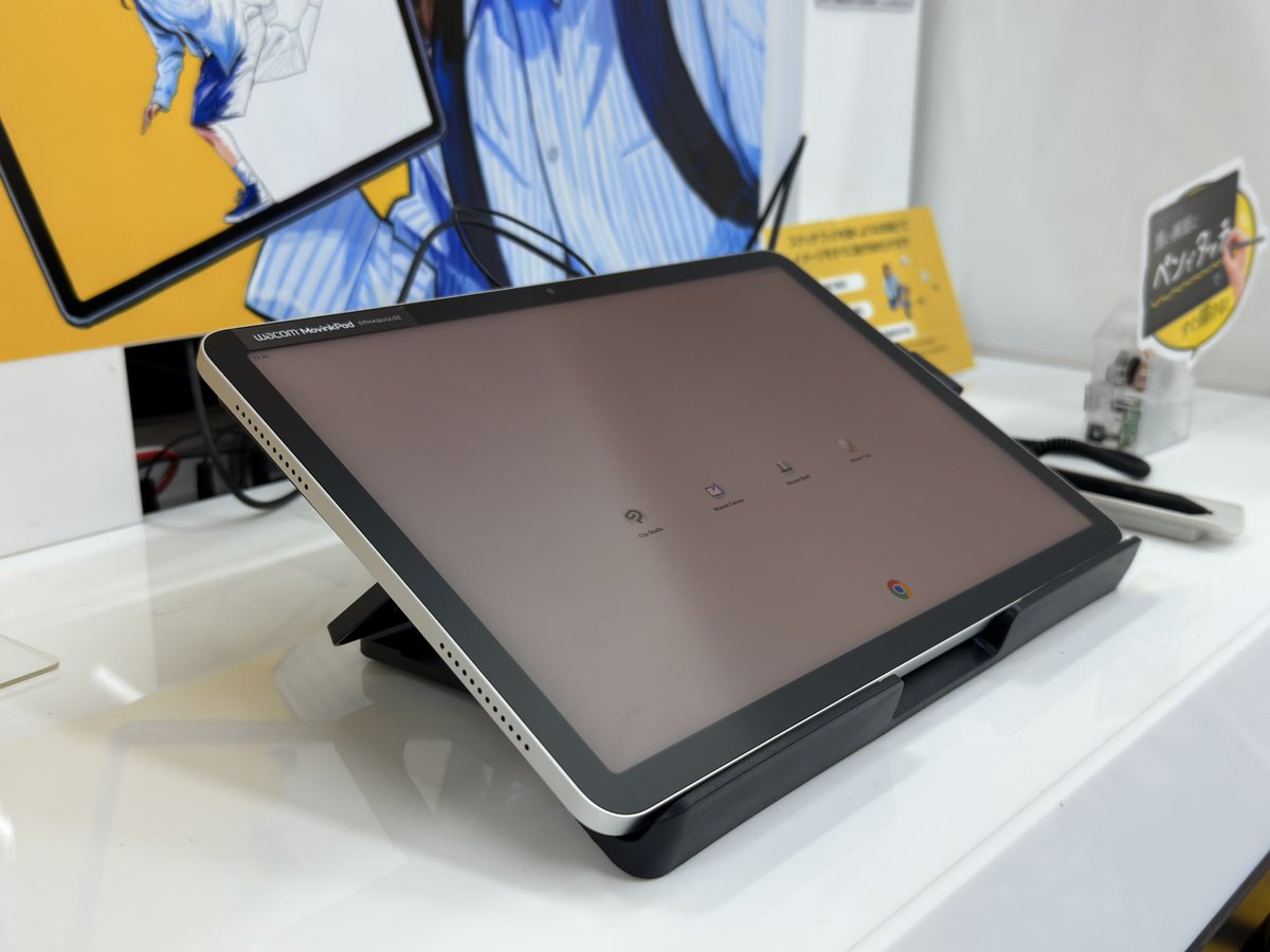 Wacom MovinkPad 11触ってきた!

遂に出た描き特化タブレットって感じでした

一枚目じゃなく、漫画一冊描いた時の動作とか検証してみたい 
