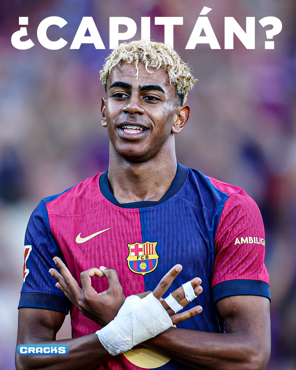 cracks_oficial's tweet image. ¿UN NUEVO CAPITÁN? 🫡
El club evalúa quitarle el brazalete a Ter Stegen por problemas de comunicación. Lewandowski, Ferran, Iñigo o Lamine podrían reemplazarlo, informó Mundo Deportivo.
¿Opiniones? Los leemos 👀