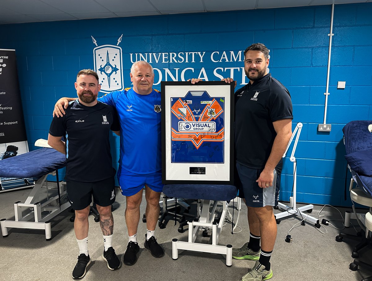 Doncaster_RLFC's tweet image. 🤝 Massive thanks to the University Campus Doncaster High Performance Centre for their incredible support this season!
Providing the best care for our athletes 🙌
🔵 #COYD 🟠 @UniCampusDon