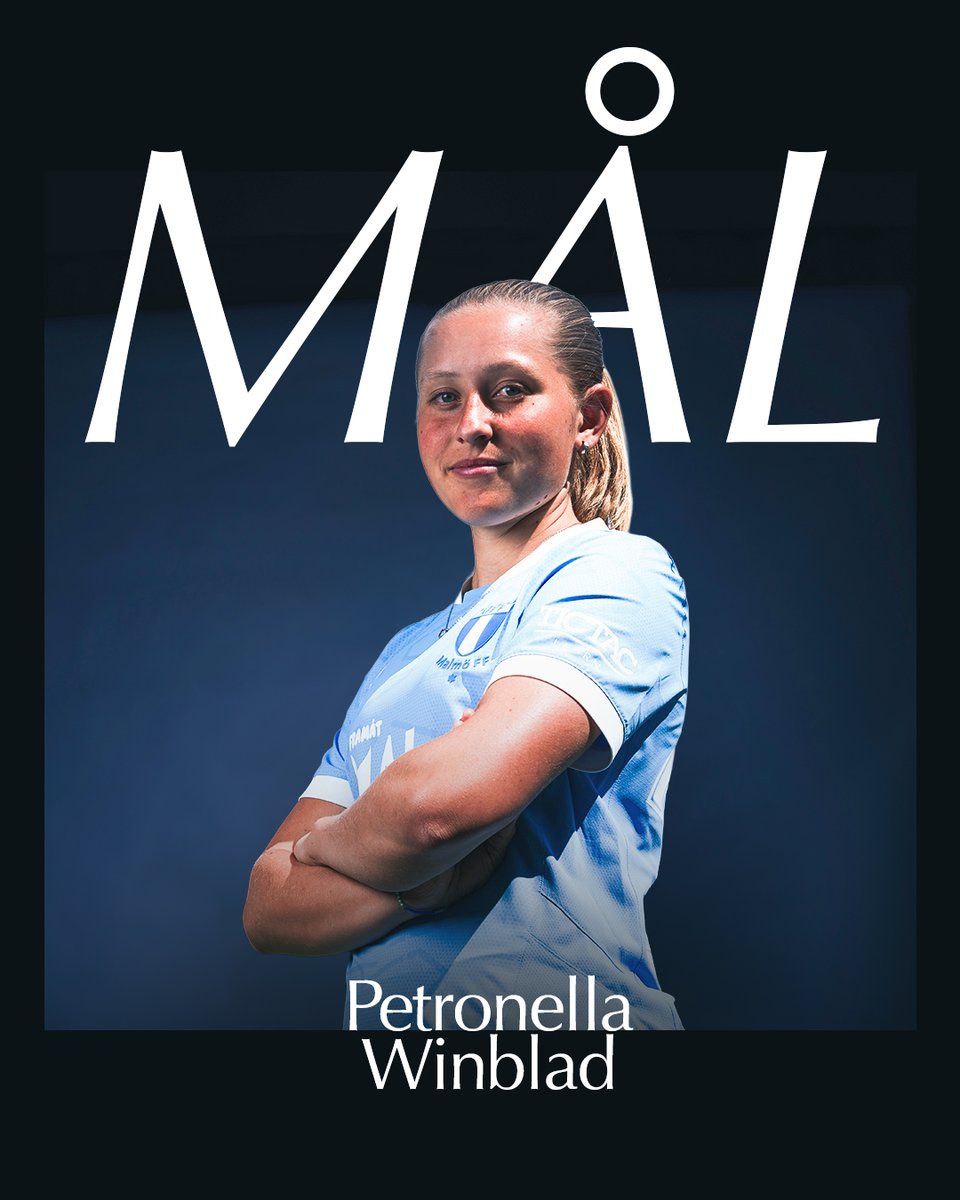Malmo_FF's tweet image. MÅL! Vi utökar ledningen genom Petronella Winblad.
#MFFVGIK | 2–0 | (50)
