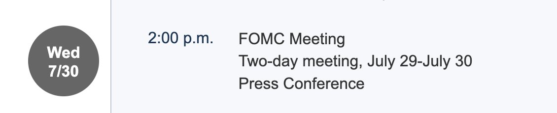 NEW: 🇺🇸🏦The Federal Reserve's FOMC meeting is scheduled for next week, with President Trump suggesting Chair Powell may now be open to lowering interest rates. 📈
