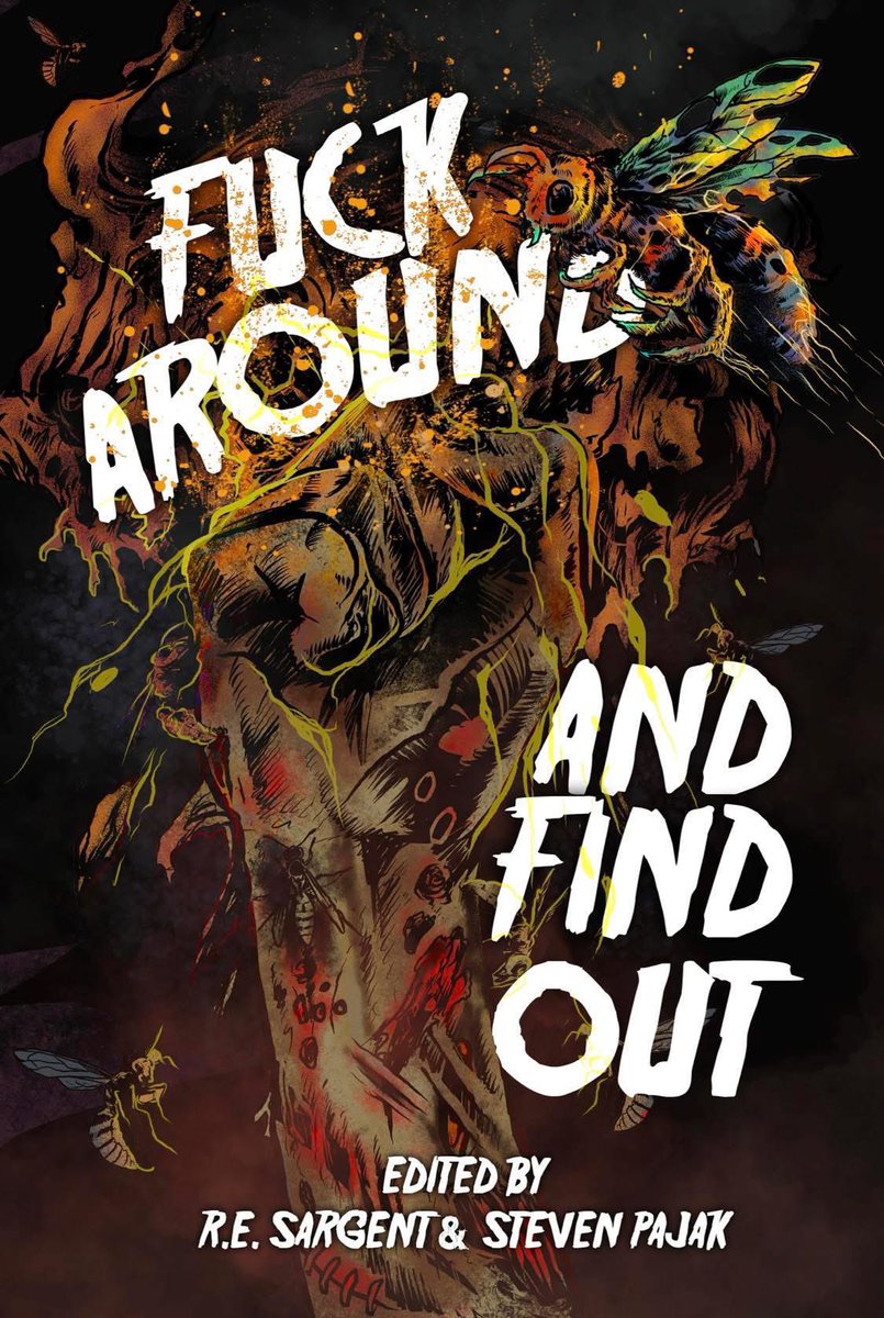 claymcleod's tweet image. I wrote a story about a haunted birdhouse called “swallowbox” and guess what? It’s popping up in this new anthology, F$&@ AROUND AND FIND OUT, available August 2nd. Featuring stories by: Nick Roberts, me, John Durgin, MJ Mars, Gage Greenwood, Steven Pajak, Jay Bower, Leigh Kenny