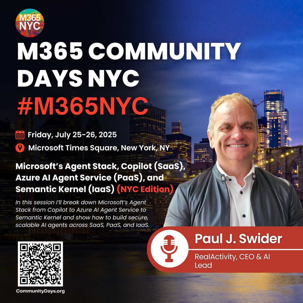 RealActivity - Mission Critical Healthcare Systems (@realactivityusa) on Twitter photo #M365NYC is here!
<a href="/pswider/">Paul J. Swider #HealthcareAI #HealthTech</a> is in New York today as the Microsoft 365 community gathers for a day of innovation and connection.
As part of his conversations at the event, Paul will be drawing on insights from the latest Microsoft Research podcast episode, âNavigating Medical #M365NYC is here!
<a href="/pswider/">Paul J. Swider #HealthcareAI #HealthTech</a> is in New York today as the Microsoft 365 community gathers for a day of innovation and connection.
As part of his conversations at the event, Paul will be drawing on insights from the latest Microsoft Research podcast episode, âNavigating Medical