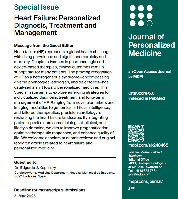 EdgarKap's tweet photo. Dear colleagues, I invite you to participate in our special series on heart failure, which we aim to cover in a comprehensive and inclusive manner. Thank you very much. https://t.co/ppE7Qn2Uzd