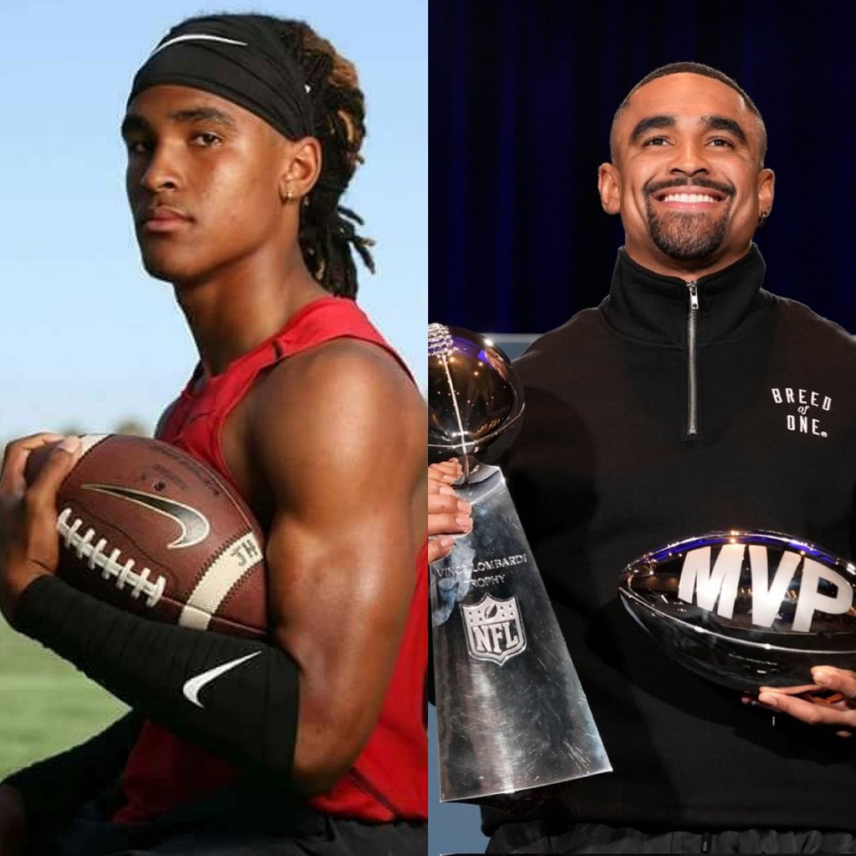 A young kid with a dream... now a man writing his legacy✨🦅